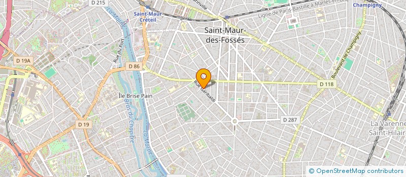 localisation de l'entreprise LALI CONSULT à SAINT-MAUR-DES-FOSSES