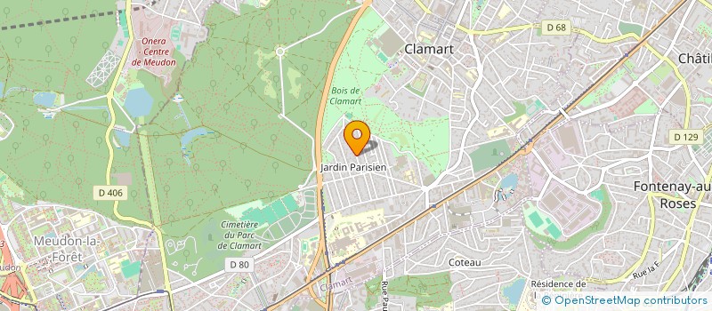 localisation de l'entreprise LALI CONSULTING à CLAMART