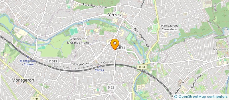 localisation de l'entreprise LALIDA  YERRES