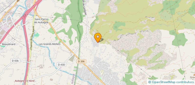 localisation de l'entreprise LALIENNEL  GEMENOS