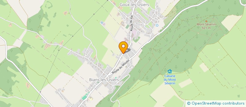 localisation de l'entreprise LALILUDI  VAL D'USIERS