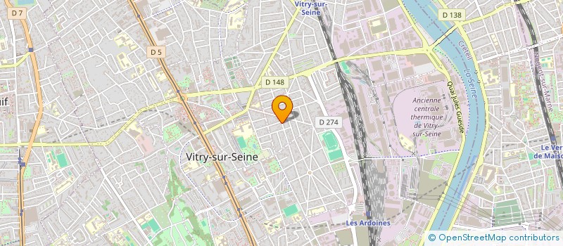 localisation de l'entreprise LALILULELO à VITRY-SUR-SEINE