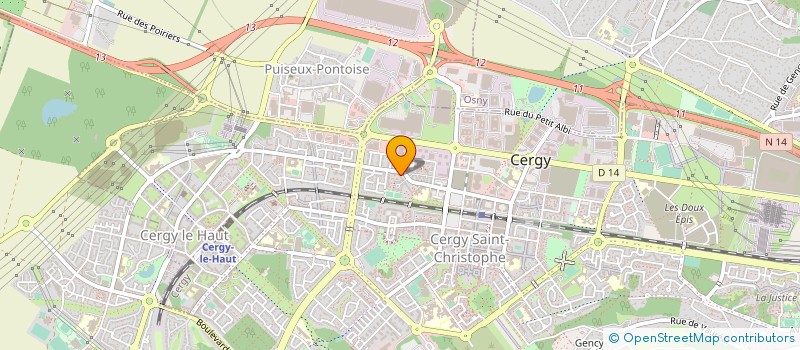 localisation de l'entreprise LALIMBT  CERGY