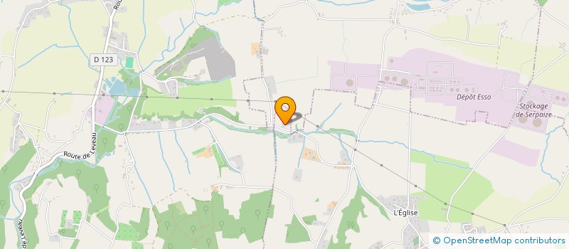 localisation de l'entreprise LALIPOM  SERPAIZE