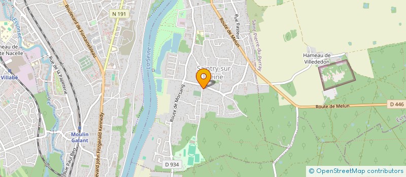 localisation de l'entreprise LALIYA à SAINTRY-SUR-SEINE
