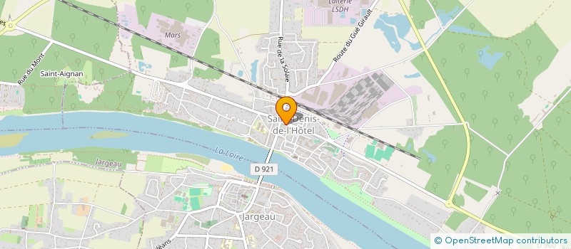 localisation de l'entreprise LALIZOU GAUTIER à SAINT-DENIS-DE-L'HOTEL