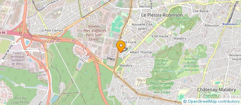 localisation de l'entreprise LALLA LA VOIX DE LA RENAISSANCE à LE PLESSIS-ROBINSON