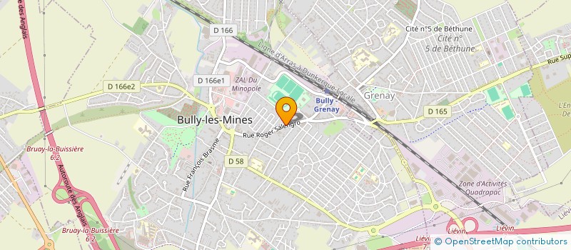localisation de l'entreprise LALLAIN PHILIPPE à BULLY-LES-MINES