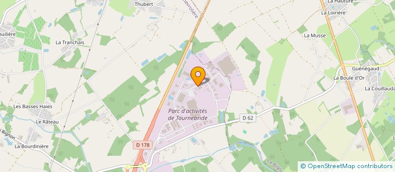 localisation de l'entreprise LALLE GENESTON  VERTOU