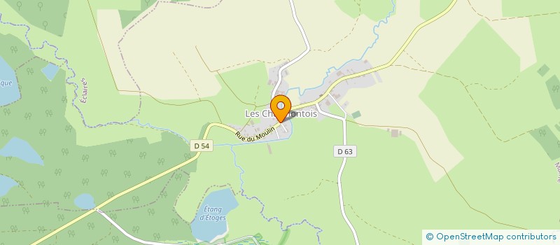 localisation de l'entreprise LALLEMAND  LES CHARMONTOIS