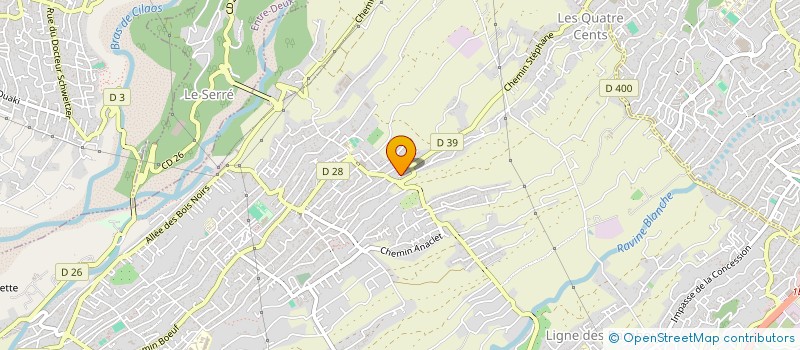 localisation de l'entreprise LALLEMAND RIVIERE  SAINT-PIERRE