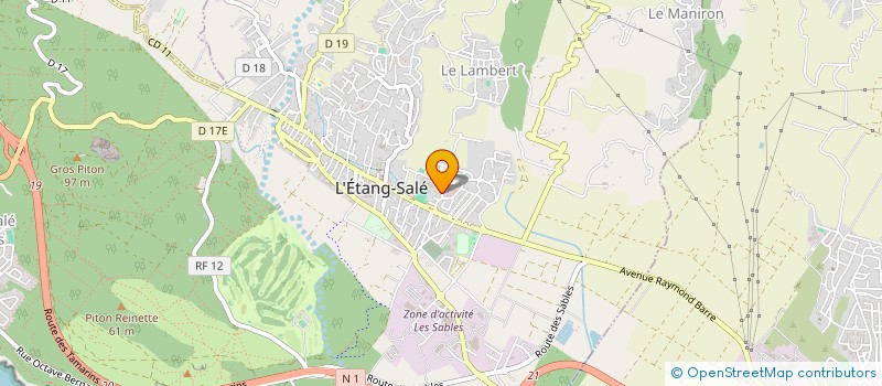 localisation de l'entreprise LALLEMAND & SAOUDIN BUREAU D'ETUDE D'EXECUTION VRD à L'ETANG-SALE
