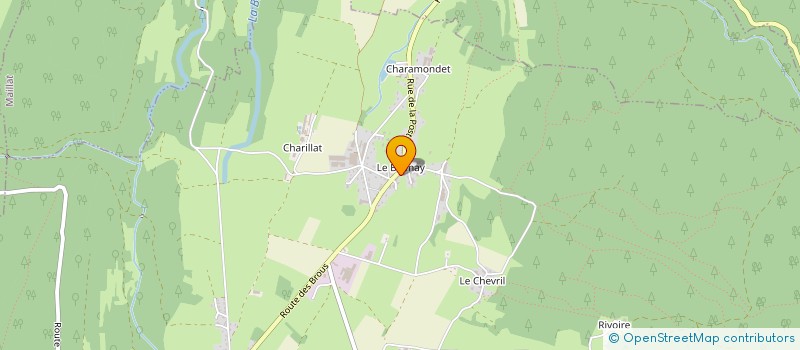 localisation de l'entreprise LALLEMAND SAS à VIEU D'IZENAVE