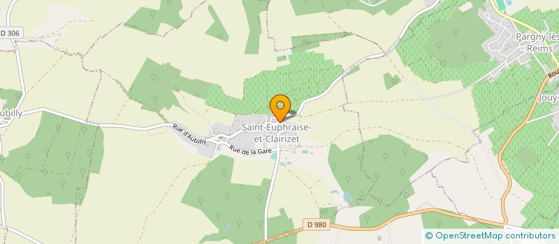 localisation de l'entreprise LALLEMENT-FERY  SAINT-EUPHRAISE-ET-CLAIRIZET