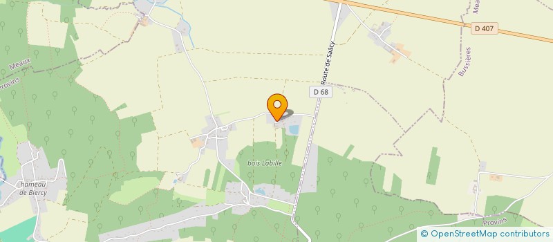 localisation de l'entreprise LALLIA-ACTIF  SAINT-CYR-SUR-MORIN