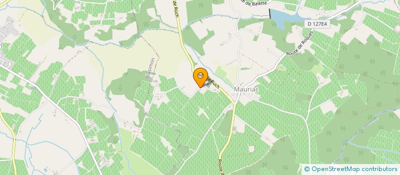 localisation de l'entreprise LALLOUETTE CONSEIL  MESTERRIEUX