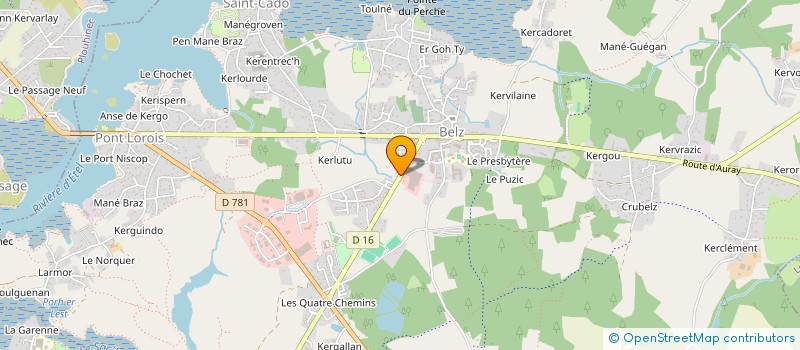 localisation de l'entreprise LALO IMMO  BELZ