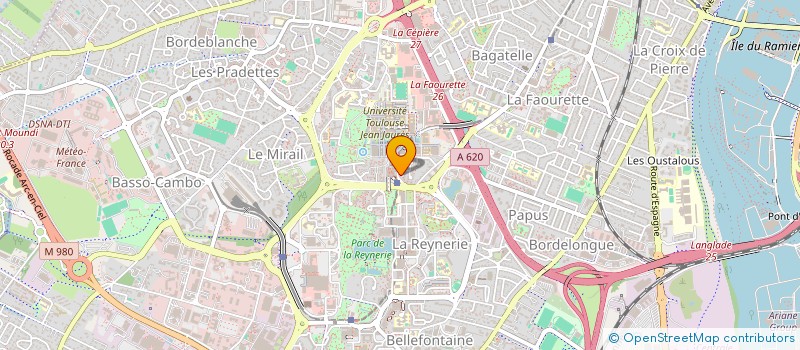 localisation de l'entreprise LALOI MORGAN ET LO BILLY à TOULOUSE