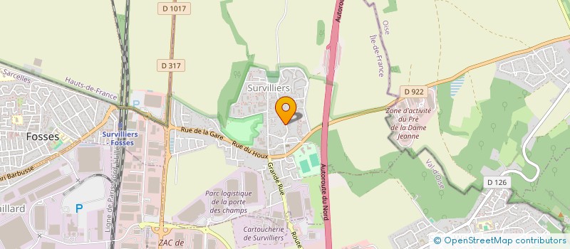 localisation de l'entreprise LALOMA 3M SERENITY  SURVILLIERS