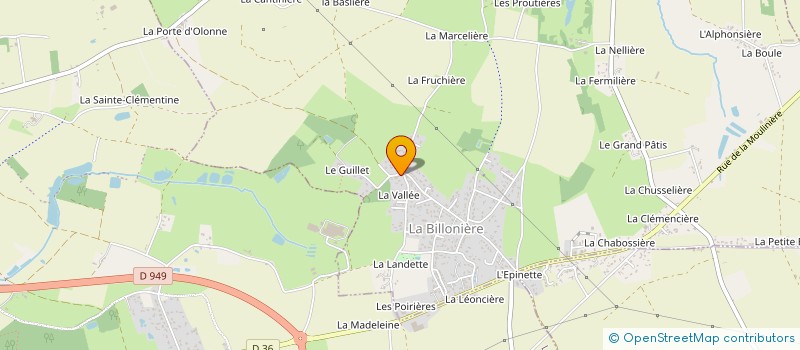 localisation de l'entreprise LALONDE CREATION à SAINTE-FOY