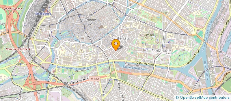 localisation de l'entreprise LALONNE à STRASBOURG
