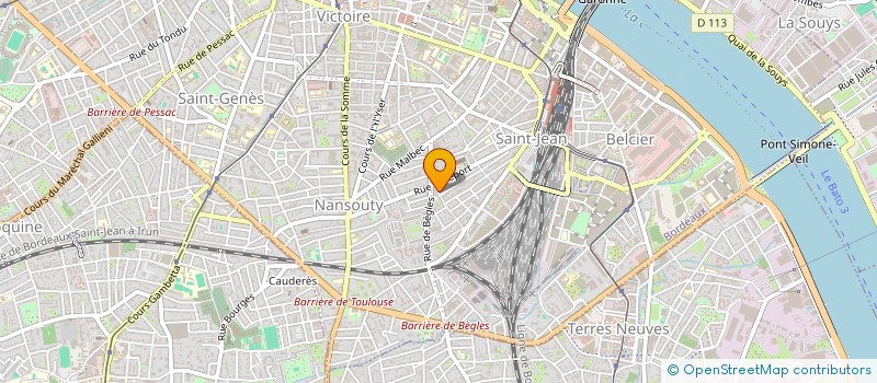 localisation de l'entreprise LALOP  BORDEAUX