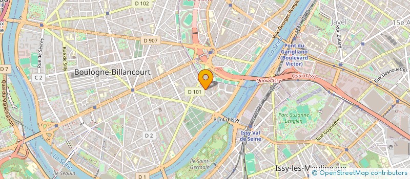 localisation de l'entreprise LALOPHO à BOULOGNE-BILLANCOURT