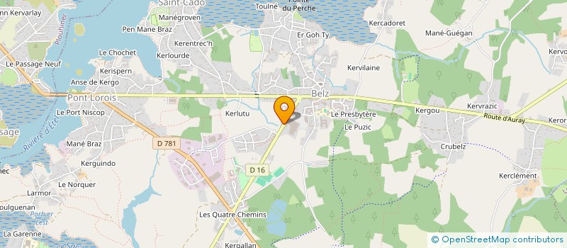 localisation de l'entreprise LALOPTIC BELZ à BELZ