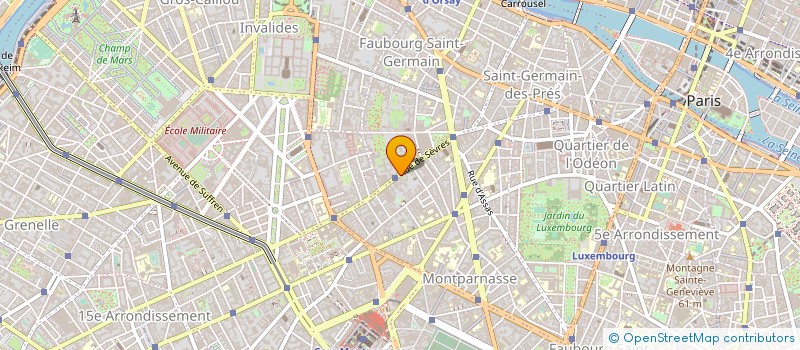 localisation de l'entreprise LALOU MARIEL à PARIS