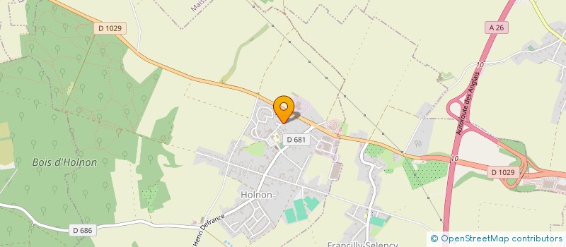 localisation de l'entreprise LALOUET-MEUNIER  HOLNON