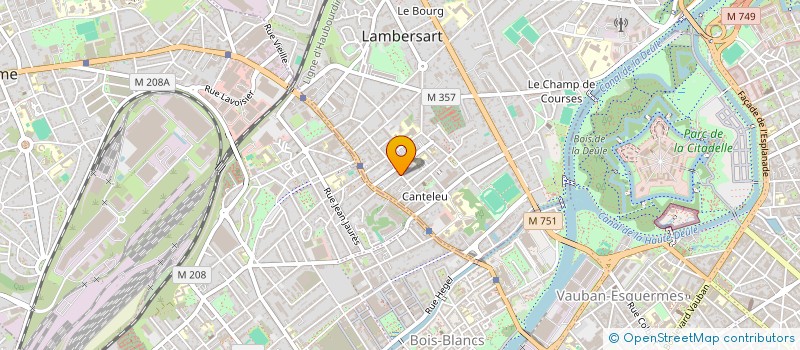 localisation de l'entreprise LALOY à LAMBERSART