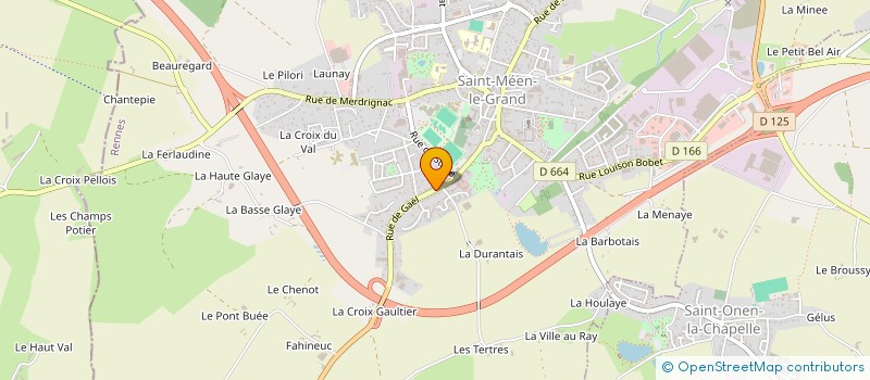 localisation de l'entreprise LALSUSHI  SAINT-MEEN-LE-GRAND