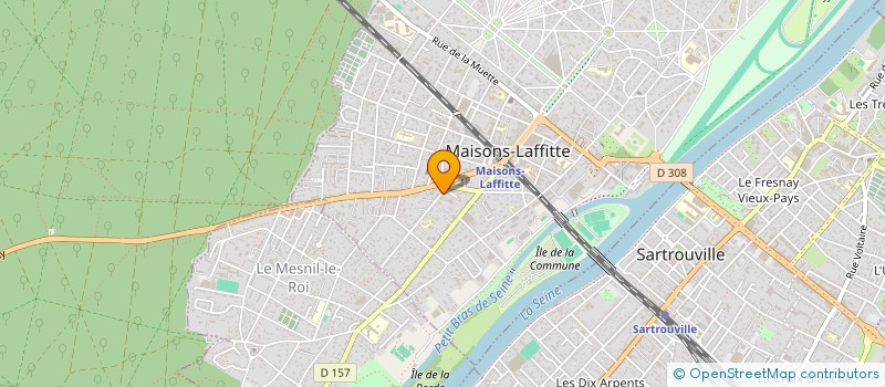 localisation de l'entreprise LALTERNATIV IMMOBILIER  MAISONS-LAFFITTE