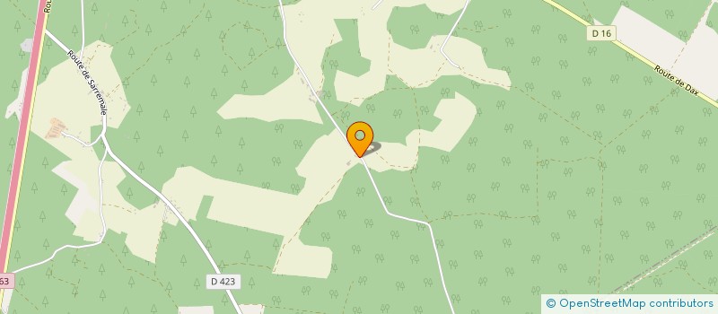 localisation de l'entreprise LALTRAVAUX AGRICOLES à MAGESCQ