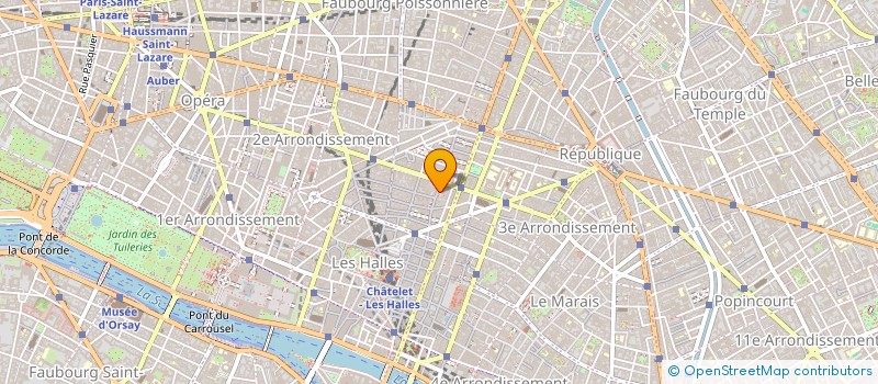 localisation de l'entreprise LALUNE  PARIS