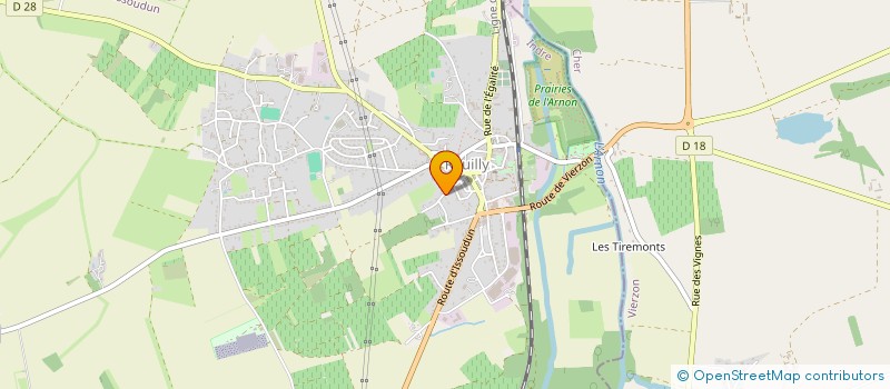 localisation de l'entreprise LALY à REUILLY