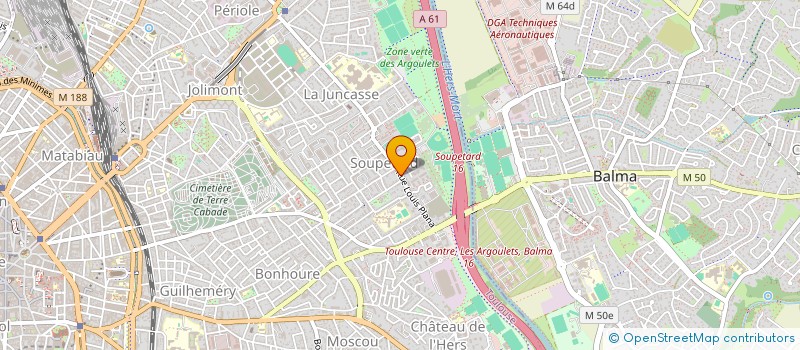 localisation de l'entreprise LALY & CO à TOULOUSE