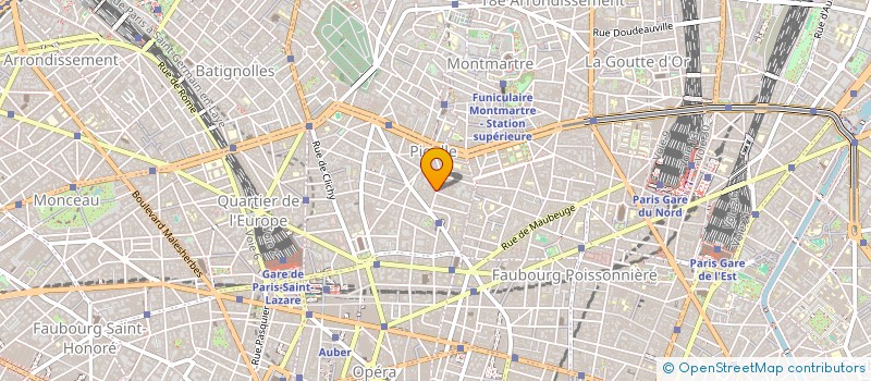 localisation de l'entreprise LALY GOURMET à PARIS
