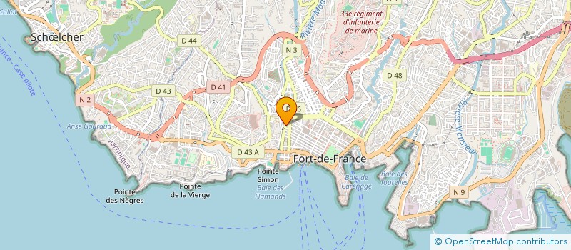 localisation de l'entreprise LALY MOD à FORT-DE-FRANCE