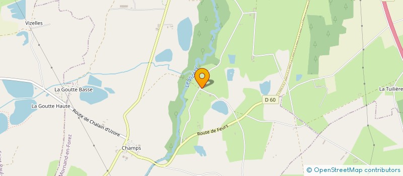 localisation de l'entreprise LALY-ROSE  MORNAND-EN-FOREZ