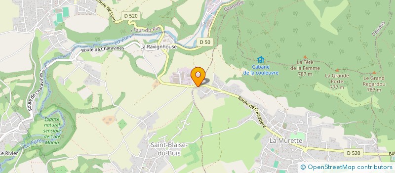 localisation de l'entreprise LALYAA  LA MURETTE