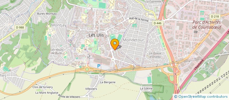 localisation de l'entreprise LALYNEA à LES ULIS