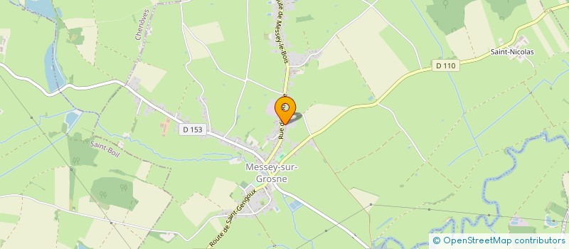 localisation de l'entreprise LALYSBAN  MESSEY-SUR-GROSNE