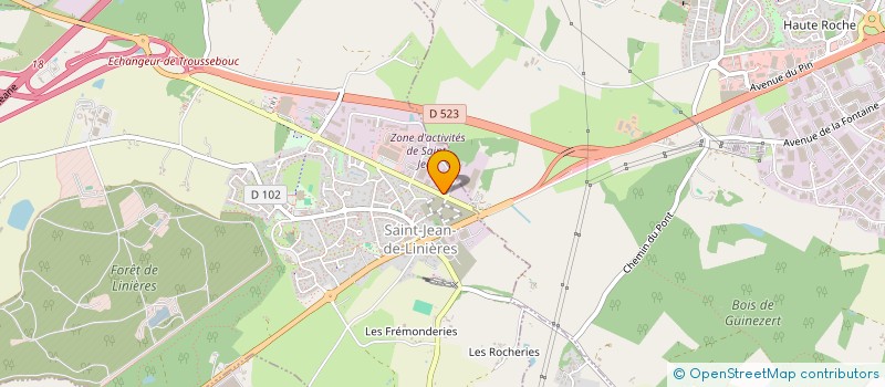 localisation de l'entreprise LAM  SAINT-LEGER-DE-LINIERES