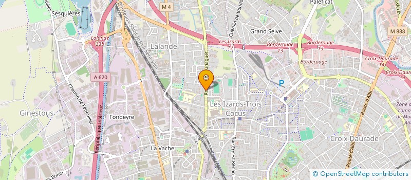 localisation de l'entreprise LAM  TOULOUSE