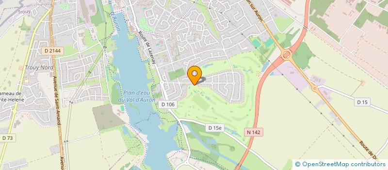 localisation de l'entreprise LAM  BOURGES