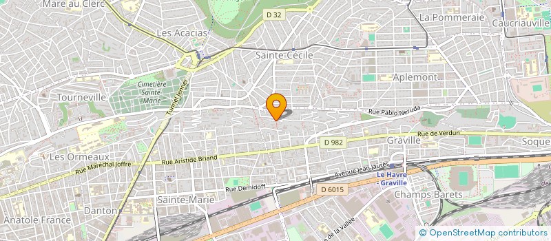 localisation de l'entreprise LAM à LE HAVRE