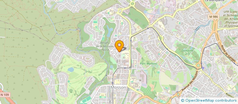 localisation de l'entreprise LAM  MONTPELLIER