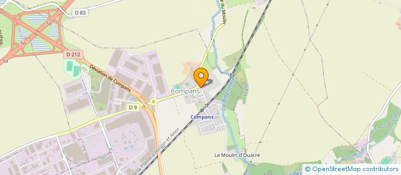 localisation de l'entreprise LAM ANH  COMPANS