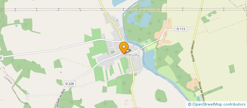 localisation de l'entreprise LAM CONCEPT  PREUILLY